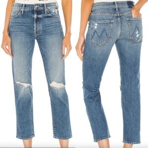 Mother Trickster Ankle Crying on Holy Ground Jeans Size 28